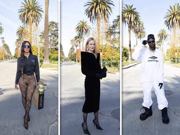 Balenciaga Fall 24 Runway Show in Beverly Hills