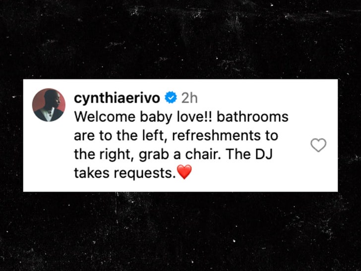 cynthia ervio comment sub