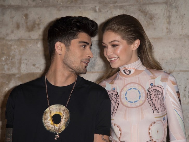 Gigi Hadid and Zayn Malik -- Together Photos