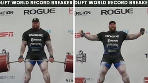 The Mountain from 'GoT' Breaks Deadlift Record, Over 1,100 Pounds