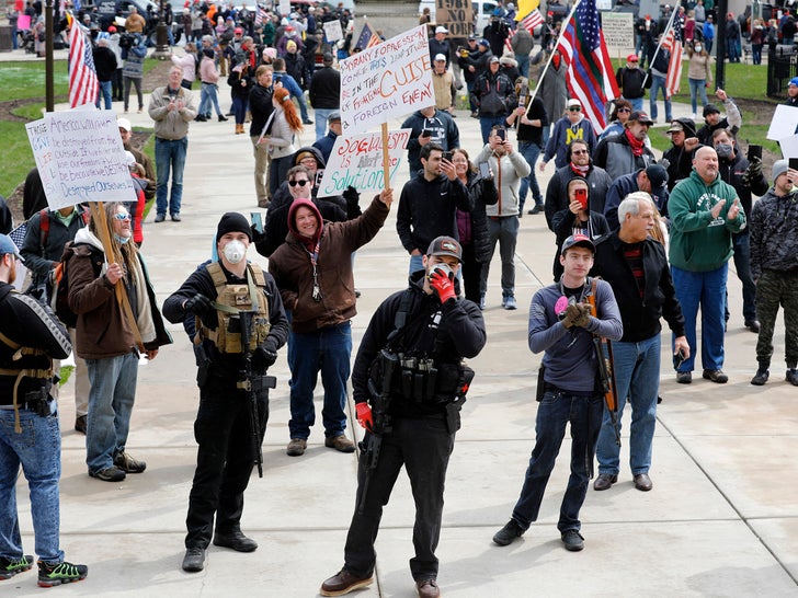 Michiganders Against Excessive Quarantine Protest