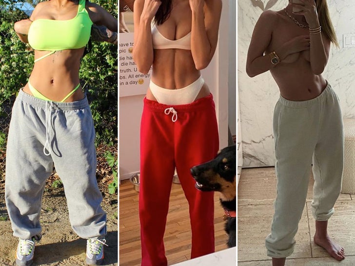 Babes In Sweatpants -- Guess Who!