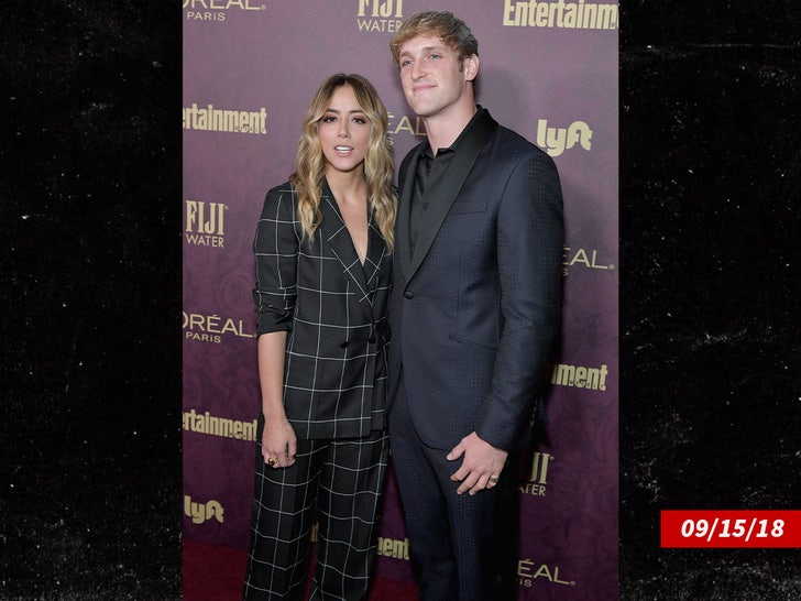 Chloe Bennet and Logan paul