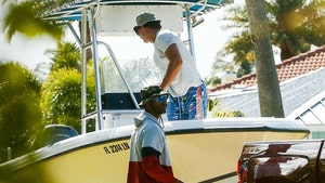 Matt James Enjoys 'Bachelor' Status on Tyler Cameron's Boat
