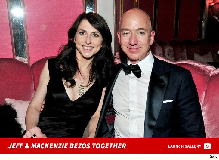 Jeff Bezos and MacKenzie Bezos -- Before The Split