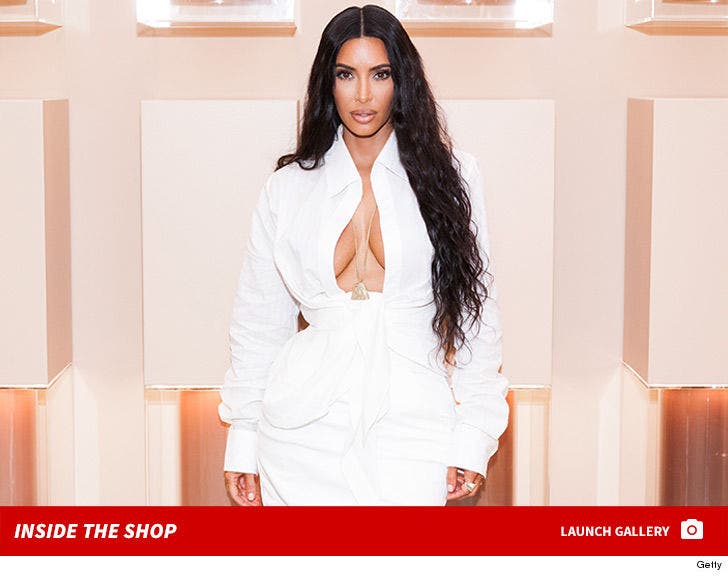 Inside Kim Kardashian's Pop-Up Shop