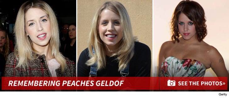 Remembering Peaches Geldof