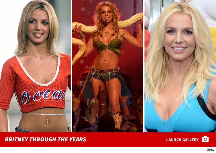 Britney Spears Through the Years