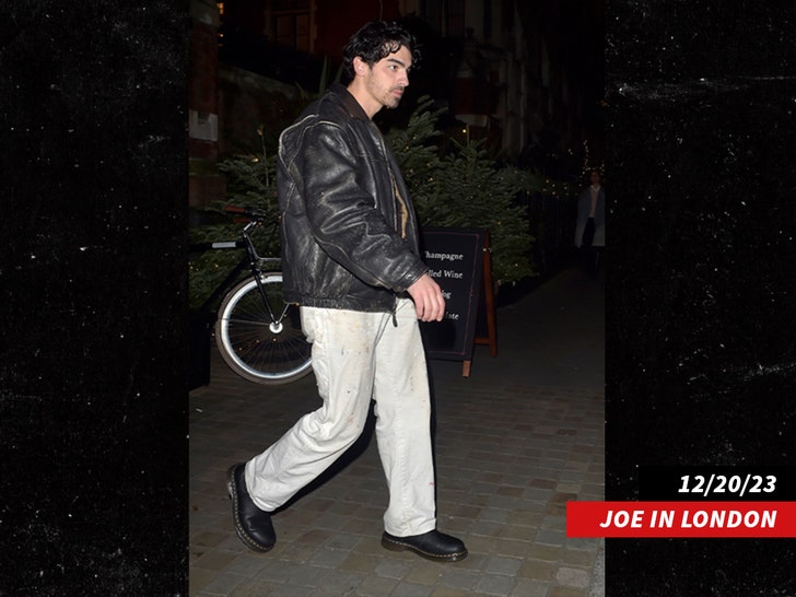 joe jonas in london