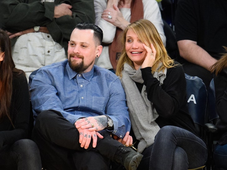 Cameron Diaz And Benji Madden Together