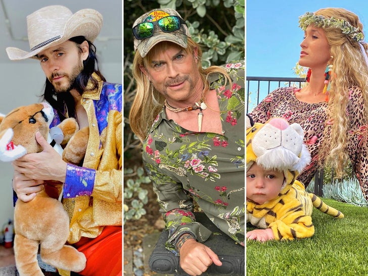 Celebrity 'Tiger King' Costumes