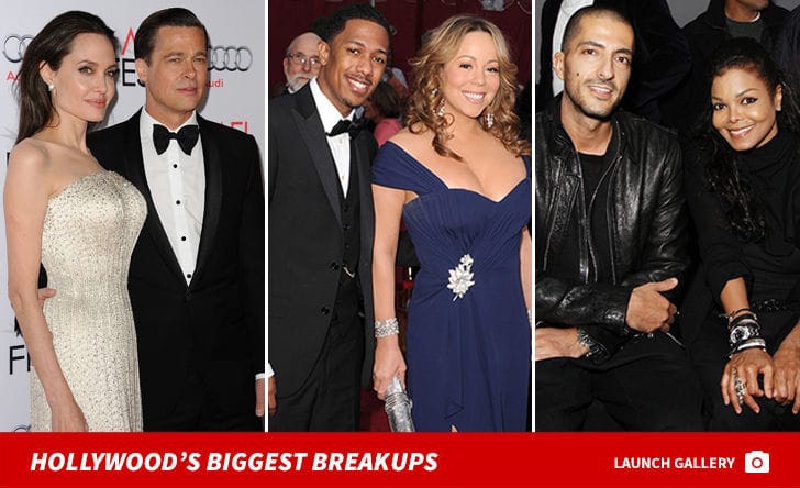 Hollywood's Biggest Breakups