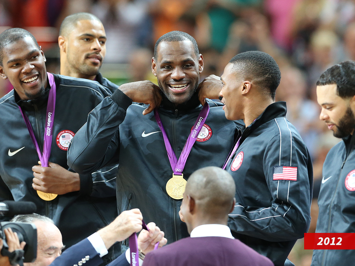 lebron anthony olympics gold