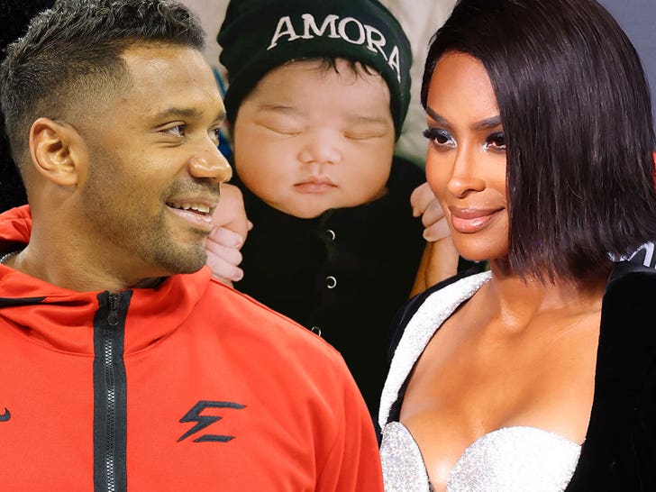 russel wilson ciara baby photo instagram getty