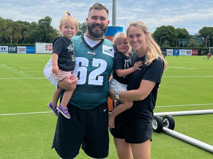 Jason & Kylie Kelce Family Photos