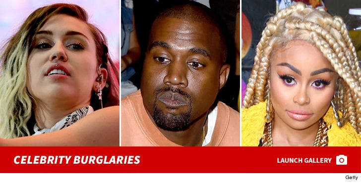 Celebrity Burglaries