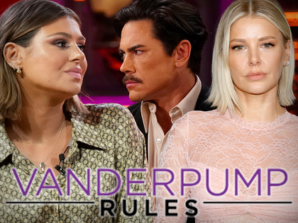 Rachel Leviss left serious/facing off against Tom Sandoval/Ariana Madix