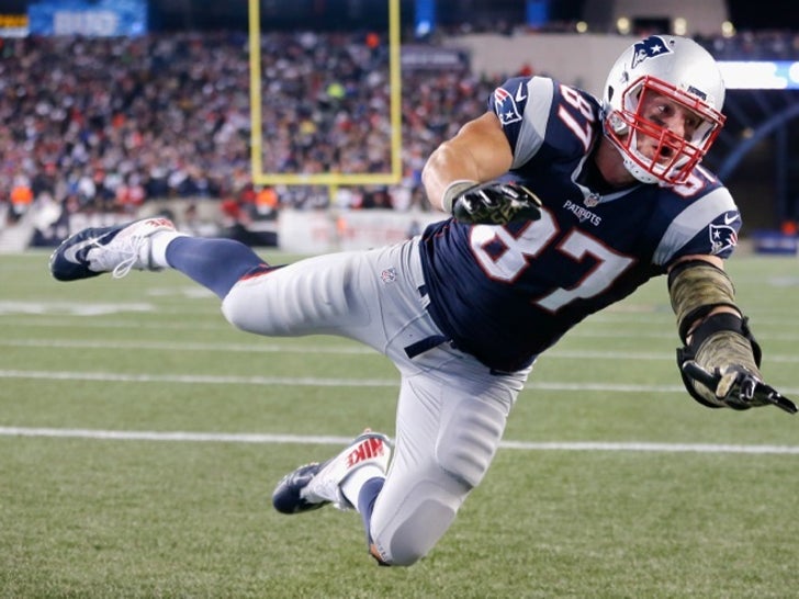 Rob Gronkowski -- On the Field