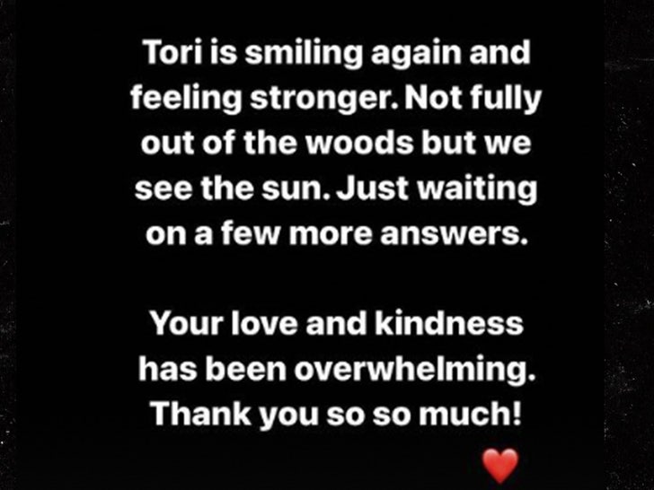 0726 tori kelly update