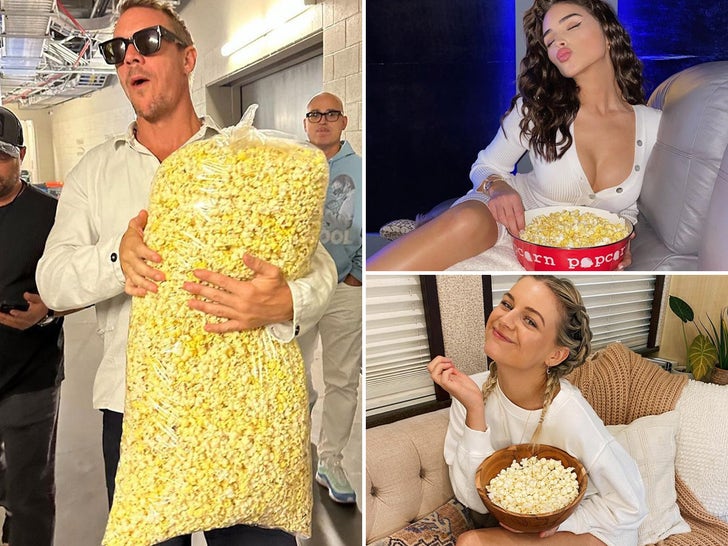 Stars Eating Popcorn