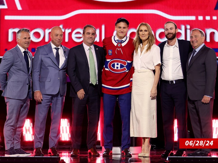 celine dion nhl draft sub