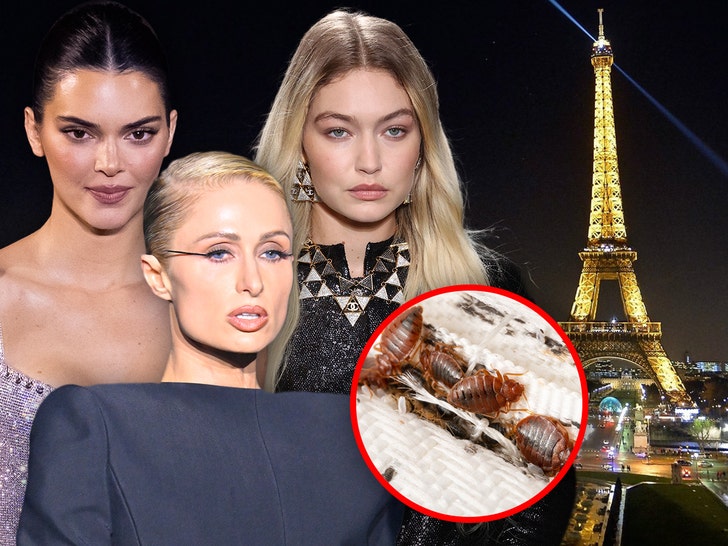 kendall jenner paris hlton gigi hadid