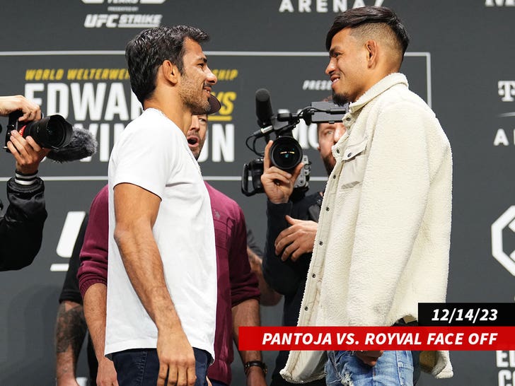 Pantoja vs. Royval Face Off