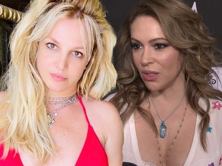 britney spears and alyssa milano