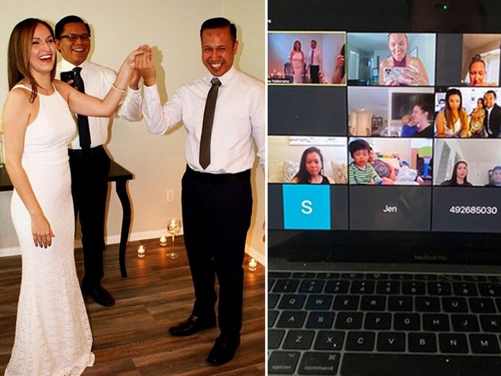 L.A. Couple Say 'I Do' in Zoom Wedding Amid Coronavirus Lockdown