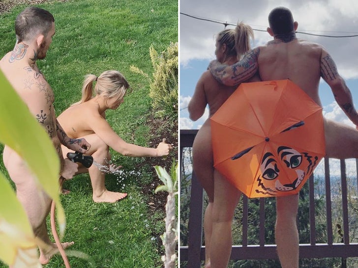 Paige VanZant and Austin Vanderford  -- The Nude Photoshoot