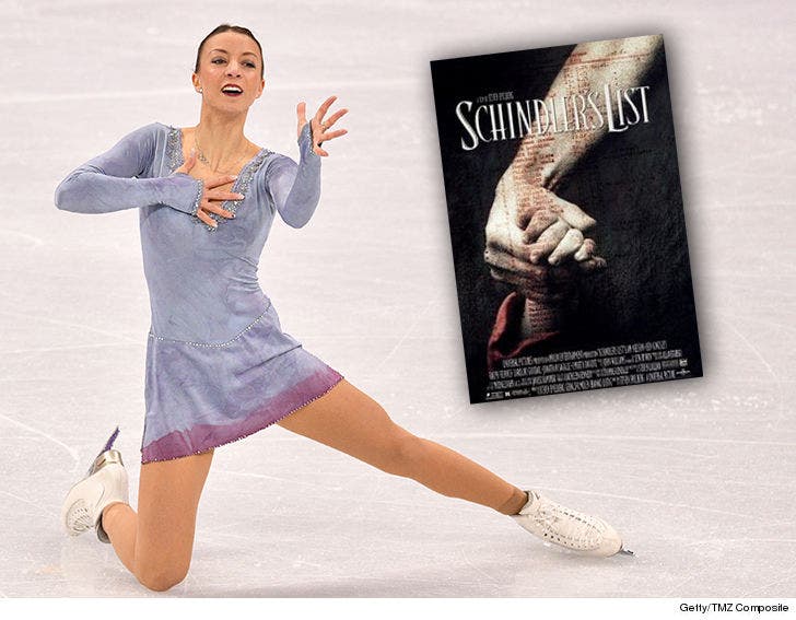 German Figure Skater Nicole Schott Performs to 'Schindler's List' Score :: 0223-nicole-schott-shindlers-list-getty-4