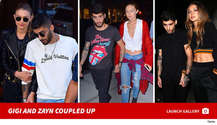 Gigi Hadid and Zayn Malik -- Together Photos