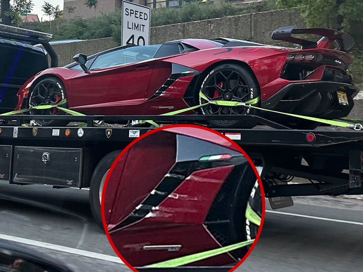 aventador lambo damage