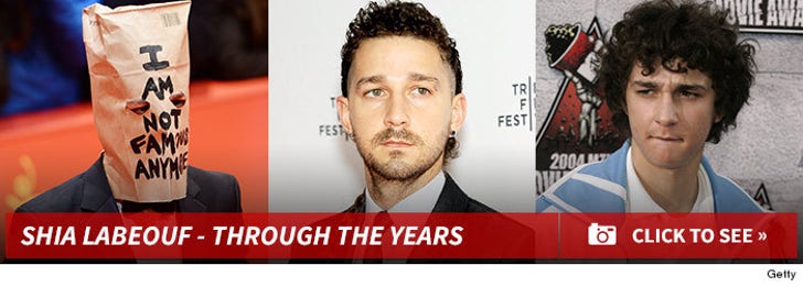 Shia LaBeouf -- Through the Years