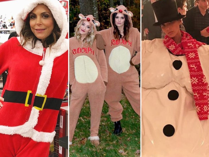 Decked Out Celebs Ready For Christmas