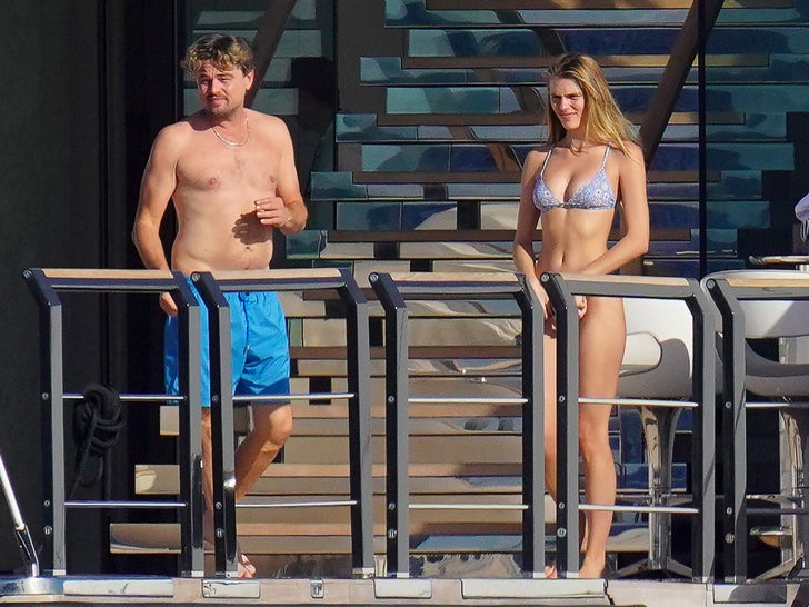 Leonardo DiCaprio Enjoys 2 Women On Yacht