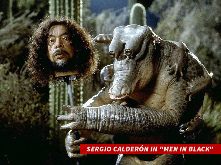 Sergio Calderón  in "Men in Black"