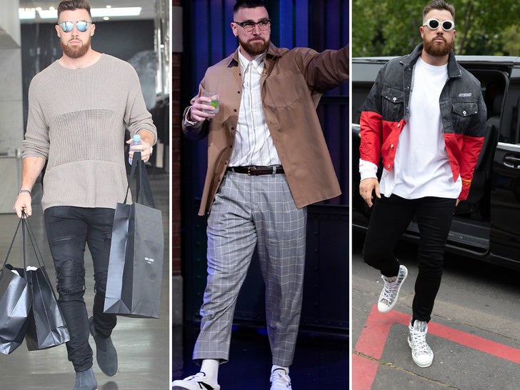 Travis Kelce's Wild Style