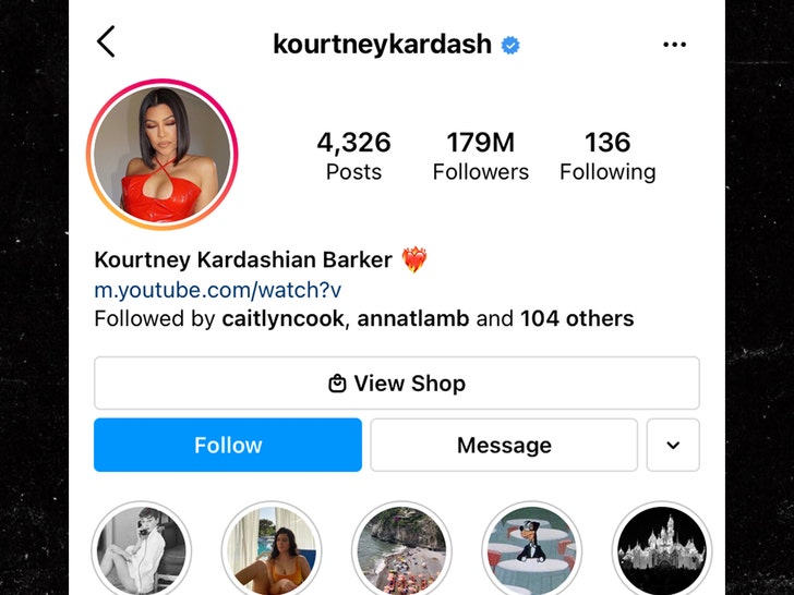 kourtney kardashian barker twitter handle