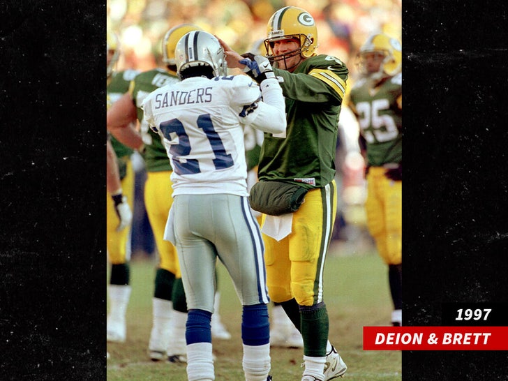 deion sanders brett favre