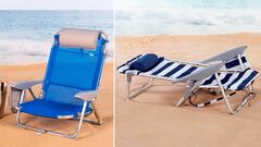 Silla plegable para playa y piscina barata.