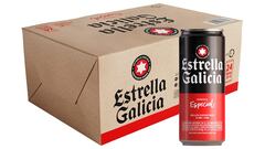 'Pack' de cerveza Estrella Galicia barata.