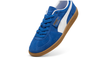 Zapatillas Puma Palermo azules.