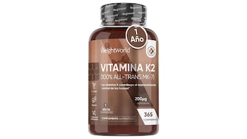 Vitamina K2 en suplemento.