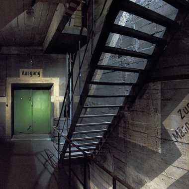 Gesundbrunnen Bunker - Entrance from inside