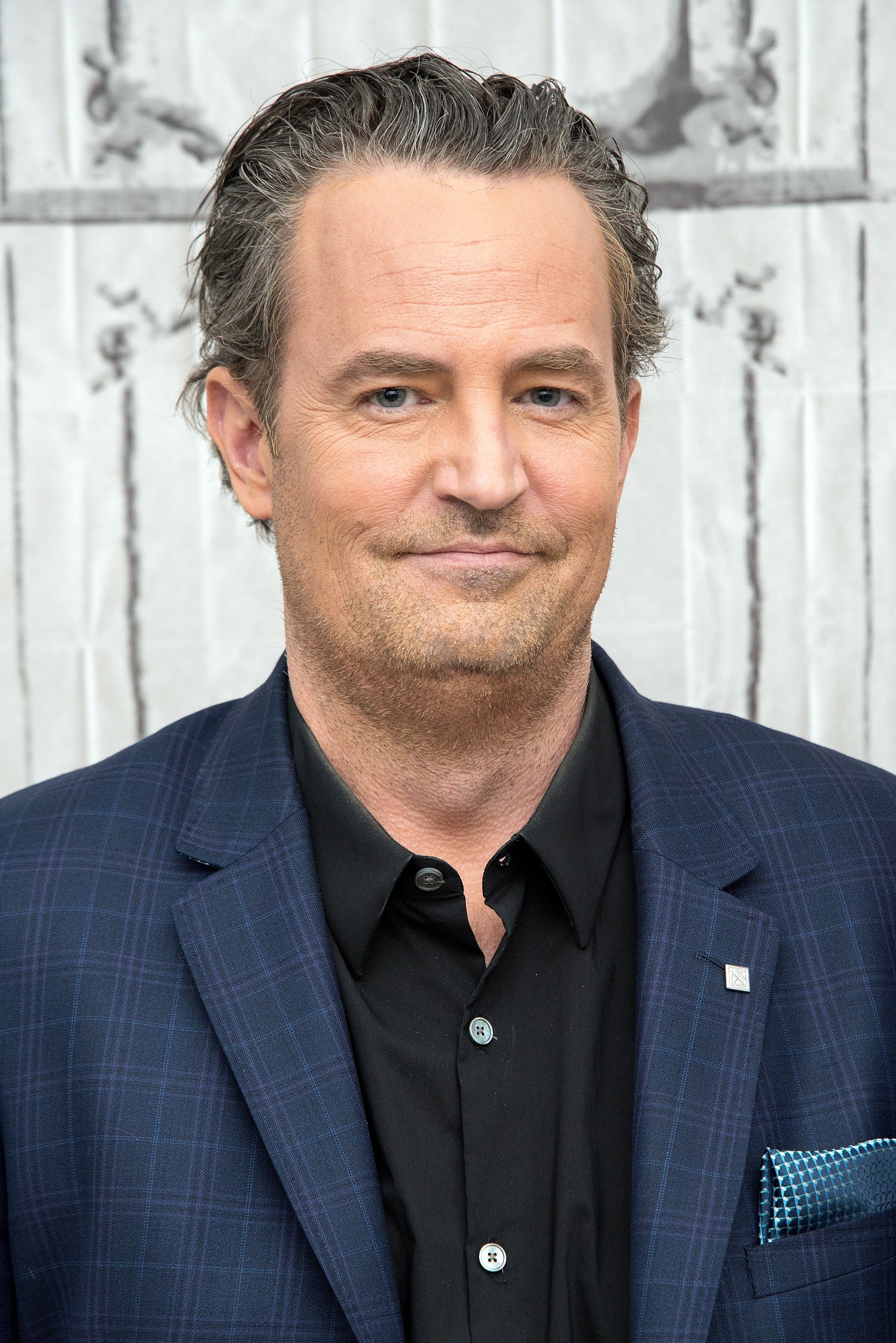 Matthew Perry attends the AOL Build series to discuss &quot;The Odd Couple&quot; at AOL Studios in New York