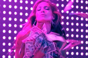 Jennifer Lopez in "Hustlers"