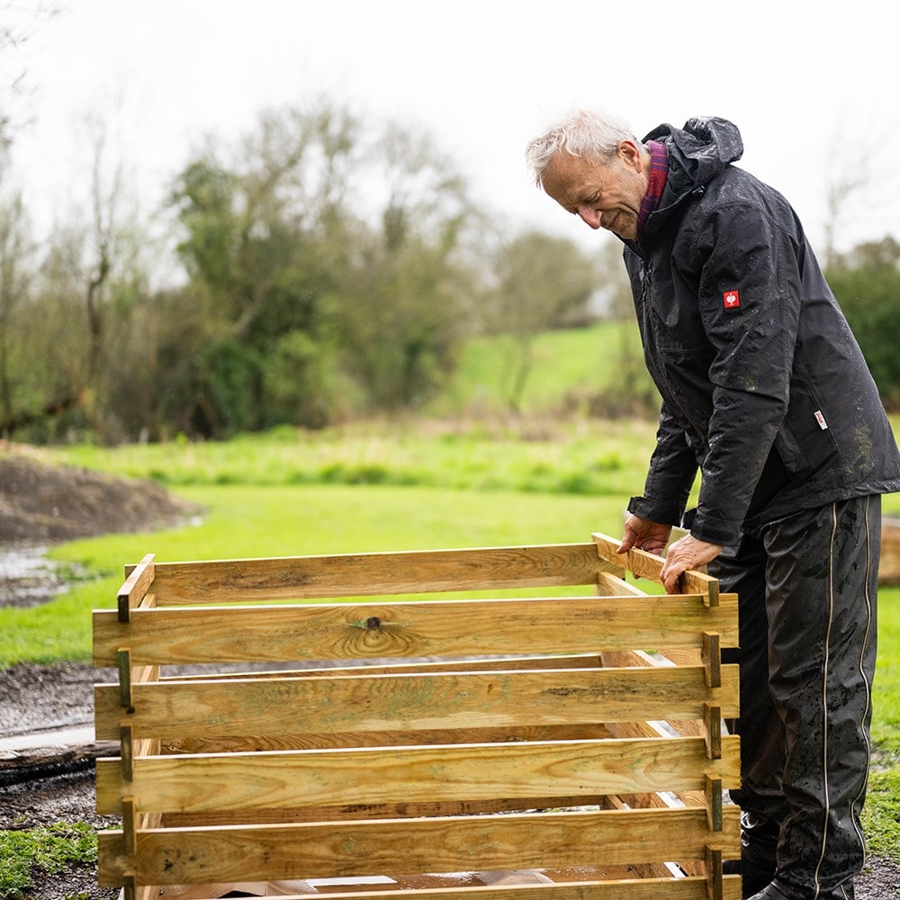 Compost box - FSC timber