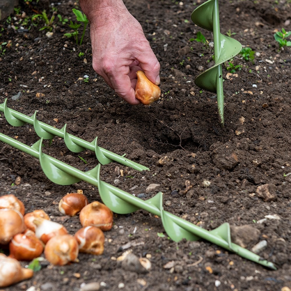 Bulb planting auger - long