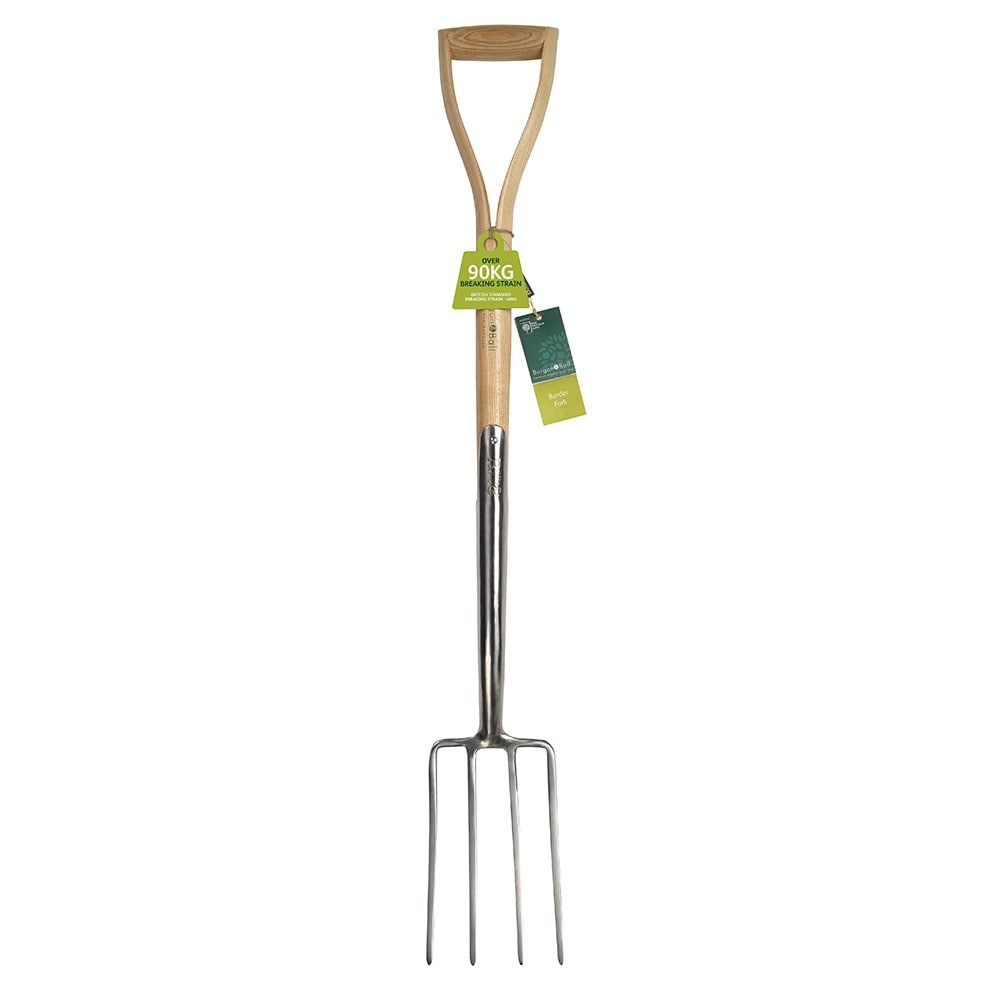 RHS Burgon and Ball stainless border fork